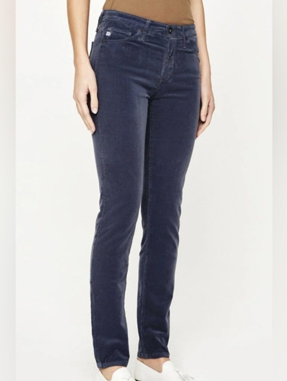 EUC Old Navy Plus Size Rockstar Mid Rise Skinny Gray Velvet Jeans Pants